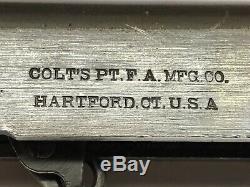 Colt 1911 Slide Pre WW1 Late 1912-1913 Exc Original Brush Finish + Extra Barrel