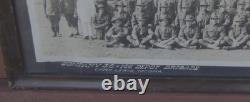 Company 36-166 Depot Brigade WWI Photo by B. L. Aldrich, Jr. 1918