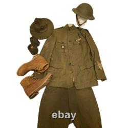 Complete Wwi Us Uniform, Original, Perfect Condition
