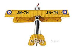 Curtis JN-7H Jenny Barnstormer Biplane Metal Model 19 Airplane Aircraft Decor