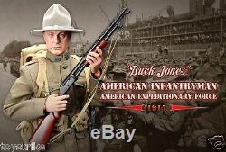 DID 1/6 WWI AMERICAN INFANTRYMAN AMERICAN EXPEDITIONARY FORCE 1917 Buck Jones