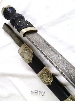 Dated 1904 SCOTTISH PIPER'S DIRK HIGHLAND DAGGER BRITISH ARMY ISSUE KNIFE WWI