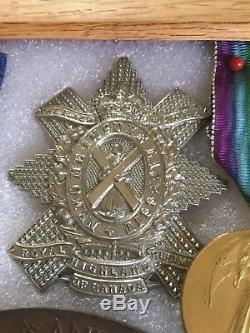 Death Plaque Ww1 Royal Highland Of Canada Black Watch