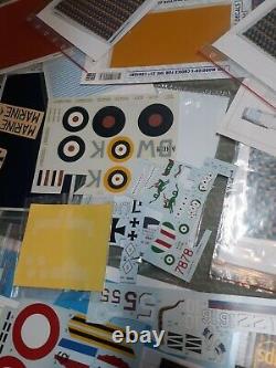 Decals Eagle Strike Techmod Tauromodel WW1 Airplane Model Kit Decals Mixed Lot