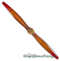 Decorative Vintage WWI Wooden Airplane Propeller 73 Authentic Models New