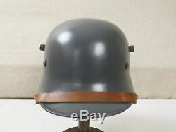 Deutscher Stahlhelm M1916 WW1 M16 Helm mit Innenfutter und Kinnriemen