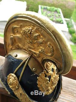 Dragonerhelm Kürassier Helm Offizier Muster 1850 K. U. K. Österreich 1WK WW1