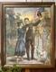 EXCEPTIONAL CONDITION! EG RENESCH'S DUTY CALLS Gorgeous WW1 FRAMED Print! 23