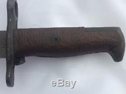 EX + to Mint WW 1,1905 RIA 1919 Bayonet Original Walnut Grips Original Finish
