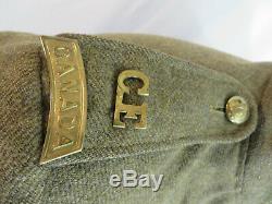 Early WW1 7 Button CEF Engineers Tunic