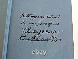 Eddie Rickenbacker Ace WWI Fighter Pilot Autograph Signed Autobiography Book