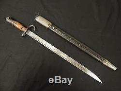 English WWI P-1907 SMLE Hooked Quillion Bayonet WithS Sanderson Original NO RESERV