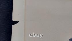 Exquisite WWI Pencil Drawing Of Soldier Artist Signed Ned Steel