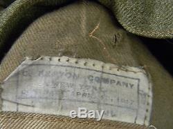 Extremely Rare 1917 WW1 World War 1 Wool US Soldier Uniform 335 Aero Squadron