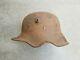 Extremely Rare WW1 German M18 Cut-Out Helmet ET64 with Nice Heat Stamp