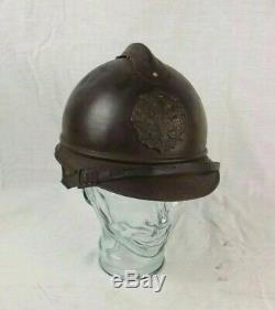 Extremely Rare WW1 Imperial Russian Adrian Helmet