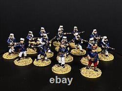 FRENCH LEGIONARIES XIX CENTURY WWI WWII METAL FIGURES PAINTED BOLT ACTION 28mm