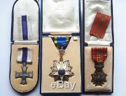 Fantastic WW1 WW2 Double Gallantry Twice MID Lt Col Royal Engineers Medal Group