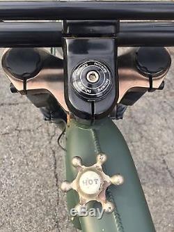 Felt MP Cruiser 26 Motorized Bicycle Bike Army Military WWI Replica Motor Rare