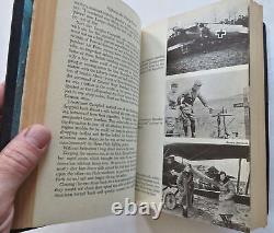 Fighting the Flying Circus WWI Flying Ace Memoir 1965 Rickenbacker leather book