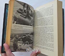 Fighting the Flying Circus WWI Flying Ace Memoir 1965 Rickenbacker leather book