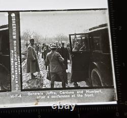 Fisherview Glass Stereoview Photos Slides WWI World War 1 Set of 15 with Boxes WW1