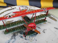 Fokker DR 1 Manfred von Richthofen WW1 118 Woodmodel / Aircraft / YAKAiR