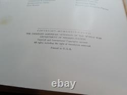 Forward March! 1937 2 volume HB book WWI Mackey Jernegan by Disabled Veterans