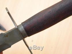 French La Vengeur Commando Dagger Fighting Trench Knife 1916 WWI BOURGADE