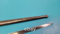 French Military Model 1874 Gras Rifle Bayonet Sword & Scabbard TR1677