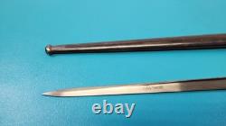 French Military Model 1874 Gras Rifle Bayonet Sword & Scabbard TR1677