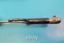 French Military Model 1874 Gras Rifle Bayonet Sword & Scabbard TR1677