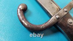 French Military Model 1874 Gras Rifle Bayonet Sword & Scabbard TR1677