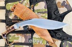 Full Tang Hand Forged Blade Kukri Knife 13 Blade World War I Historic Khukuri