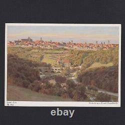 GERMANY, Postcard, Paul Hey, #4043-48, Alt-Rothenburg, Set of 6 cards with cover