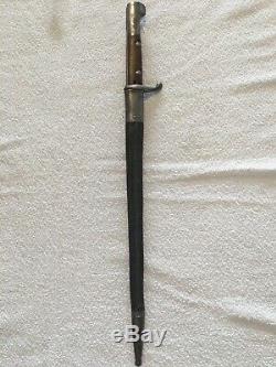 GERMAN BAYONET GREEK KNIFE M1914 Imperial bavarian troops WW1 exc. Collector item