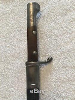 GERMAN BAYONET GREEK KNIFE M1914 Imperial bavarian troops WW1 exc. Collector item