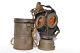German Wwi Imperial Combat Gas Mask And Canister Germany 1971 Named Jacket Strap