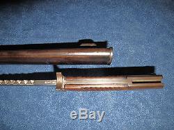 German Wwi M1898/05 Sawback High Ears Butcher Bayonet 1915 With Scabbard