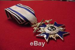 GERMAN WWI MEDAL BAVARIA MILITARY MERIT ORDER CROSS 3RD CLASS WITH SWORDS