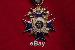 GERMAN WWI MEDAL BAVARIA MILITARY MERIT ORDER CROSS 3RD CLASS WITH SWORDS