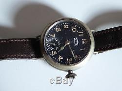 Gent's / Officer's WW1 WW2 Ingersoll Radiolite USA Trench Watch Wristlet