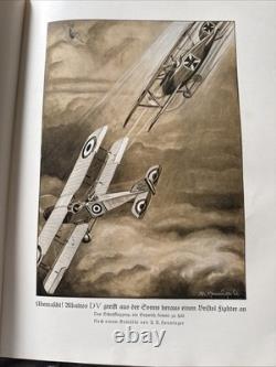 German Airforce during WWI UNSERE LUFTSTREITKRAFTE 1914-1918 Illust. 1st Ed 1930