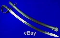 German Germany Bavarian WW1 Artillery Sword with Scabbard Matching #