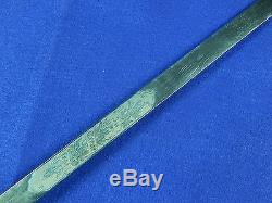 German Germany WW1 Engraved Short Sword Dress Dagger with Scabbard Frog