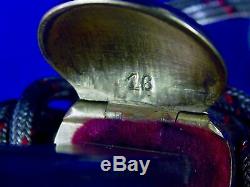 German Germany WW1 Kriegsmarine Navy Paymaster's Damascus Lion Head Dagger Knife