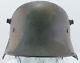 German ORIGINAL WW1 WWI Camouflage M1916 Helmet with Liner