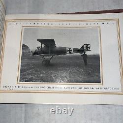 German Plane Wwi Catalog Book Roland Double Decker Richthofen Ace 1918 Rare