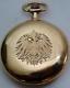 German Royal WWI military Officer award 14k gold Glashutte CHRONOMETER watch. 96g