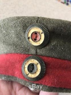 German WW1 FIELD GRAY CAP MUTZ HAT